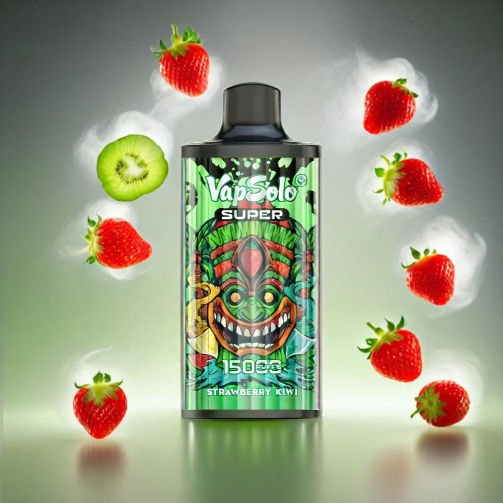 Vapsolo Super 15000 Puffs Strawberry Kiwi - Wholesale