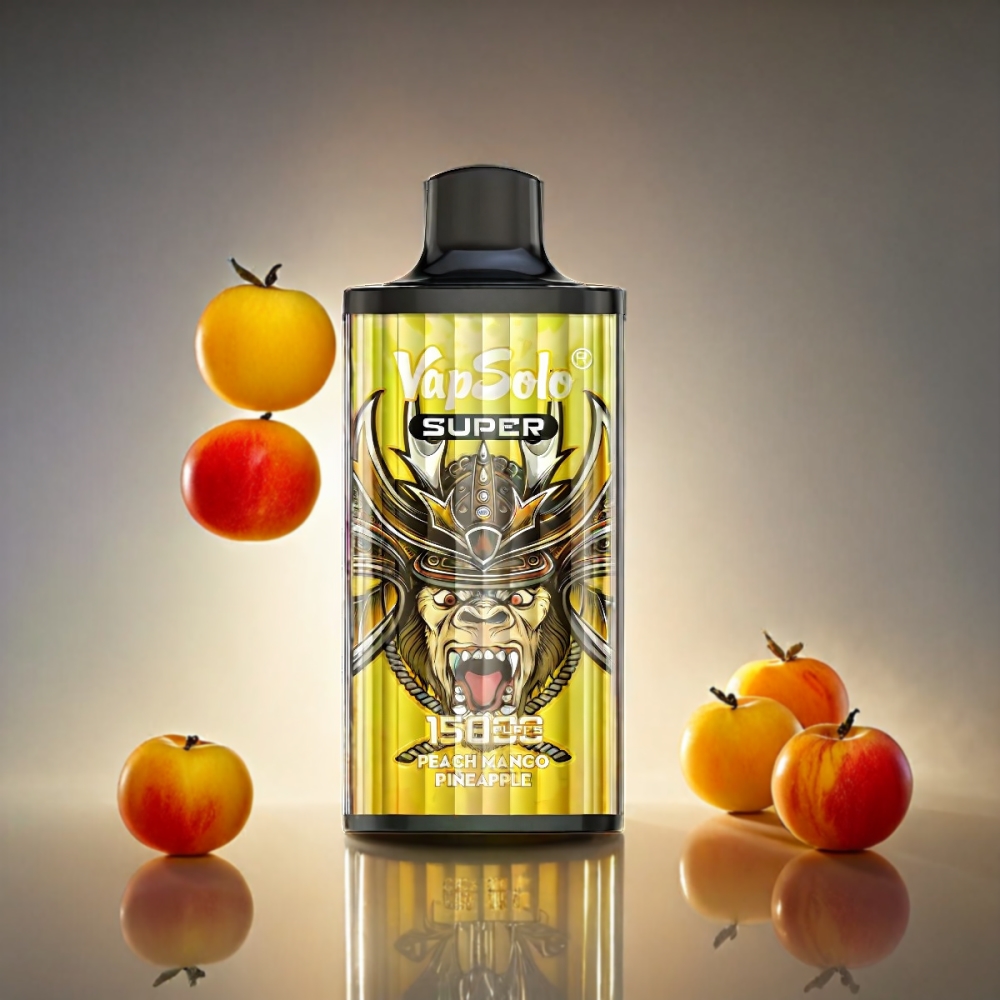 Vapsolo Super 15000 Puffs Vape - Peach Mango Pineapple