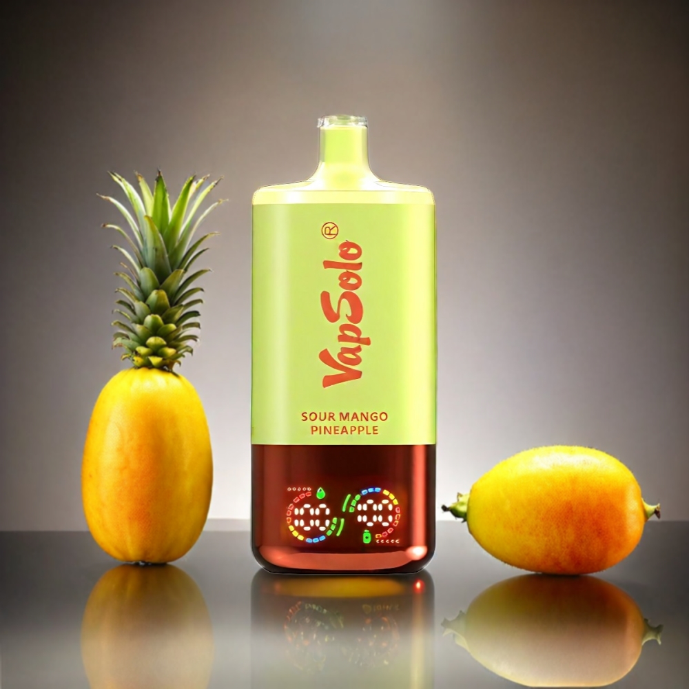 VapSolo Tripe 30000 Puffs Sour Mango Pineapple