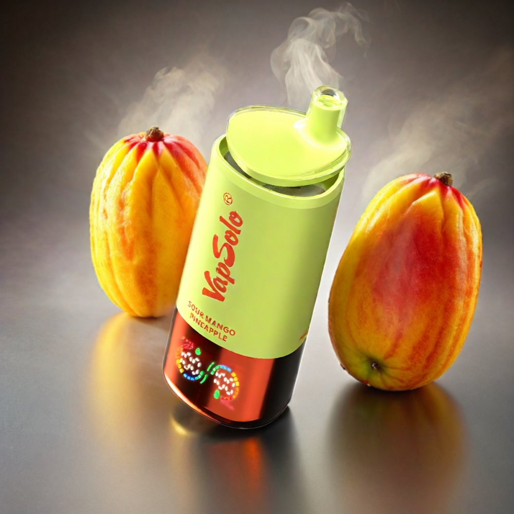 VapSolo Tripe 30000 Puffs Sour Mango Pineapple