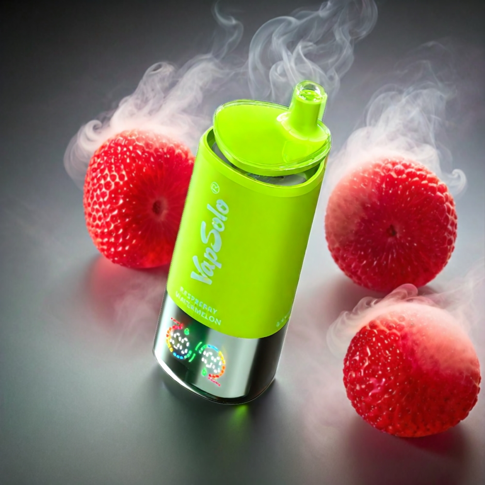 VapSolo Tripe 30000 Puffs Vape - Raspberry Watermelon