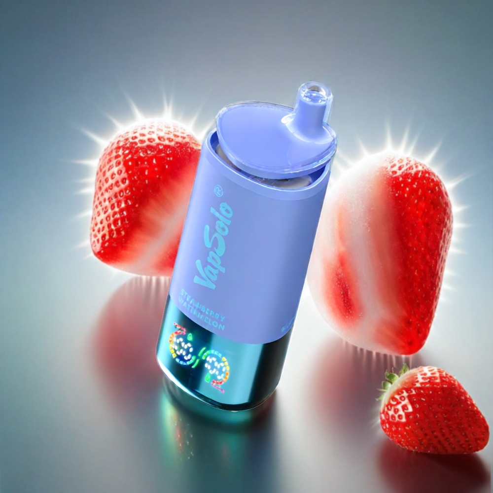 VapSolo Tripe 30000 Puffs Vape - Strawberry Watermelon & Blueberry Ice