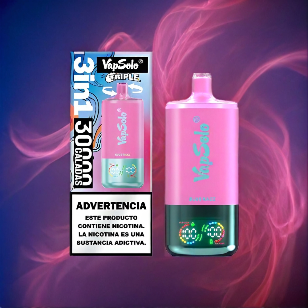 Vapsolo Tripe Blue Razz Australia Wholesale