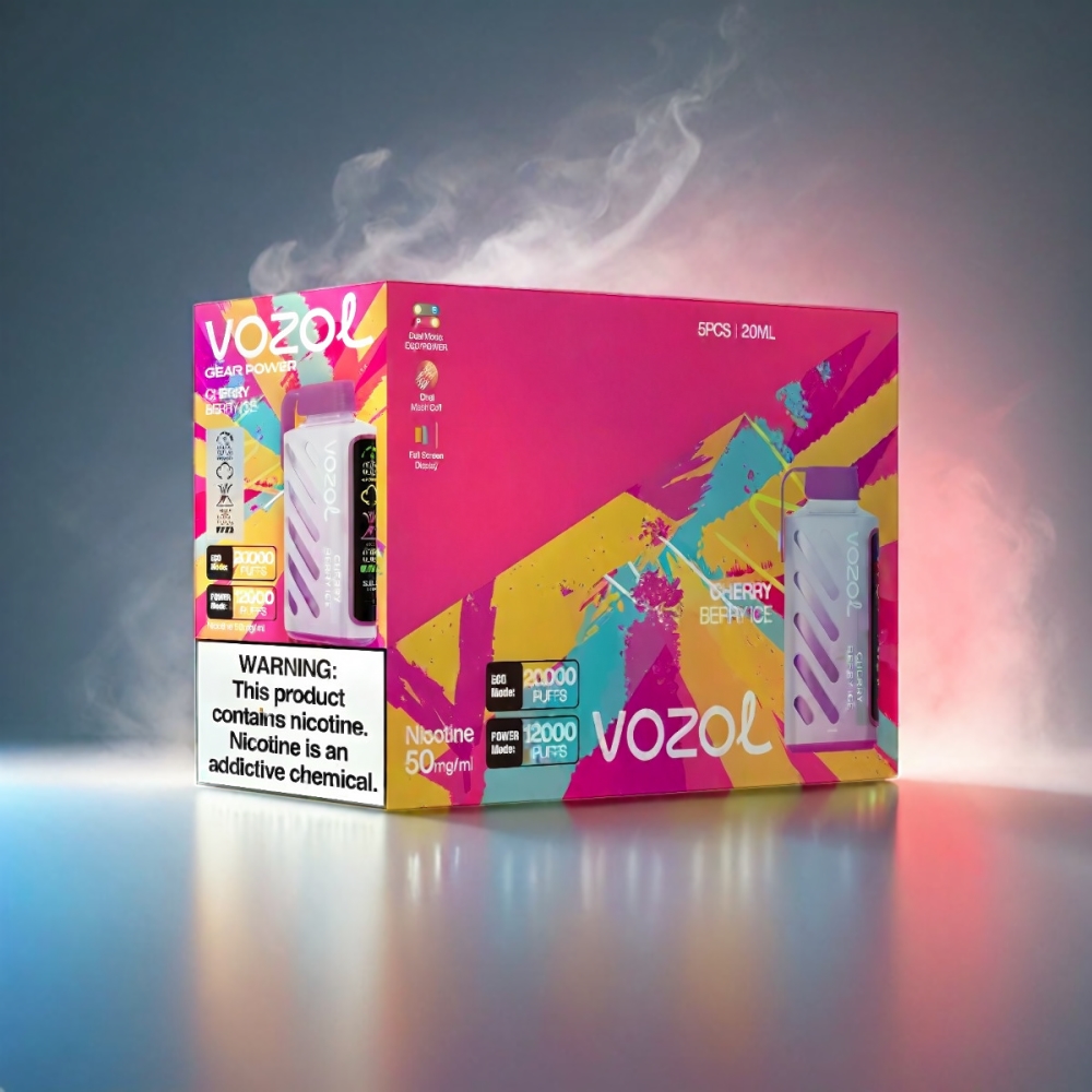 VOZOL Gear Power 20000 Puffs Vape Cherry Berry Ice
VOZOL Gear Power 20000 Puffs - Wholesale Australia