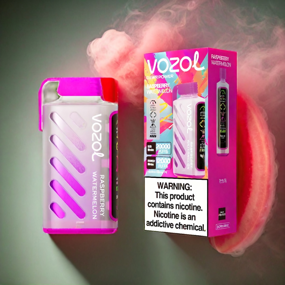 Vozol Gear Power 20000 Puffs Raspberry Watermelon Vape