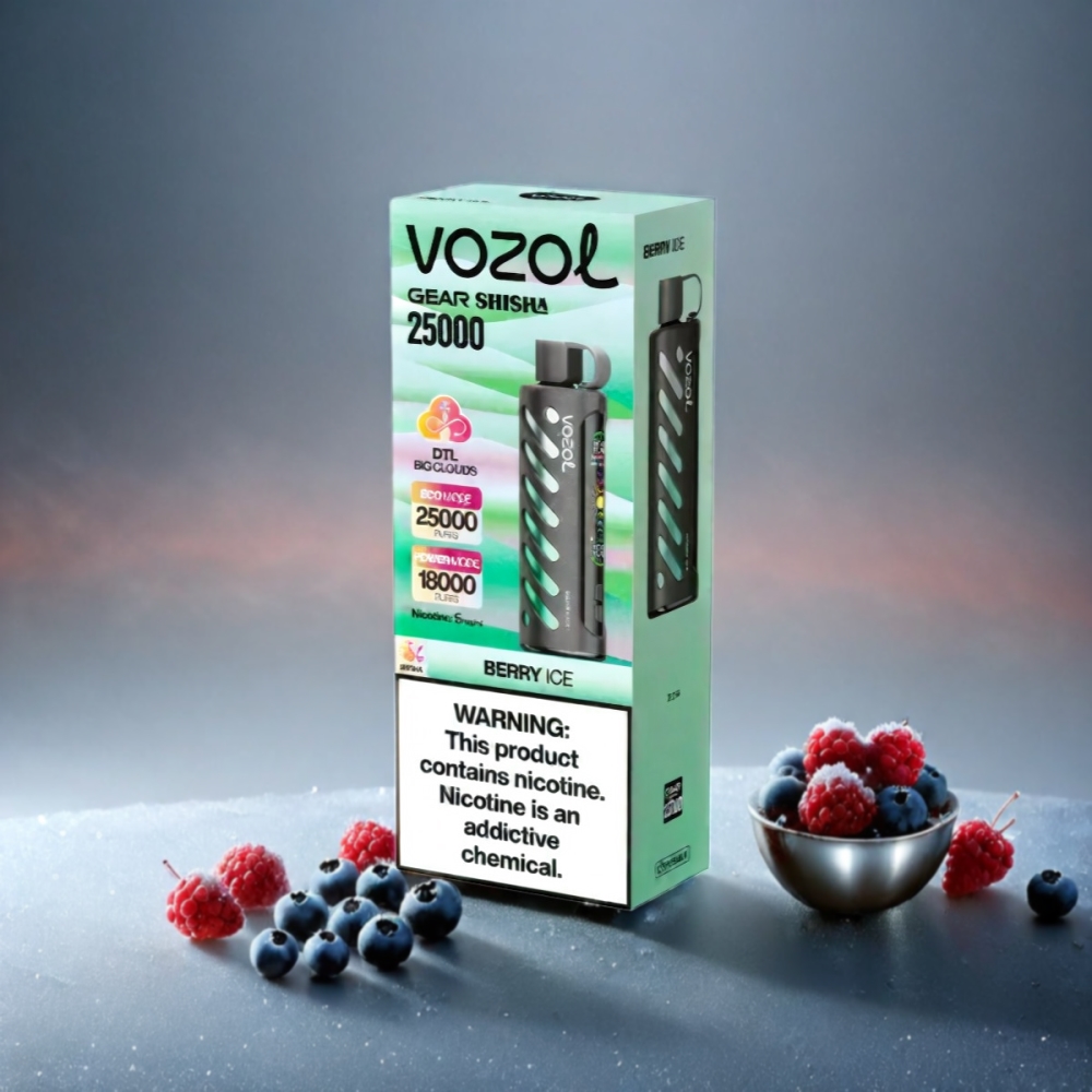 VOZOL Gear Shisha 25000 Puffs Vape - Berry Ice