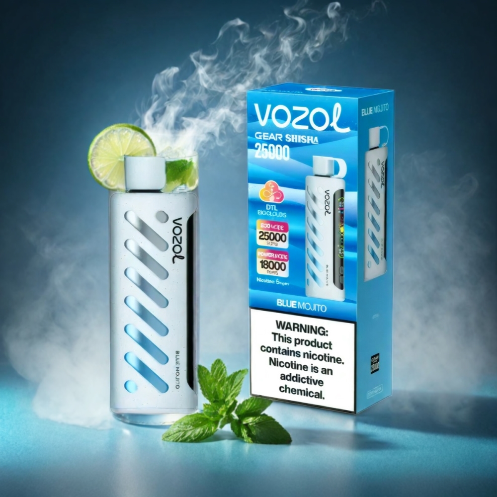 VOZOL Gear Shisha 25000 Puffs Vape - Blue Mojito