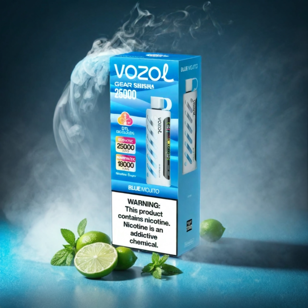 VOZOL Gear Shisha 25000 Puffs Vape - Blue Mojito