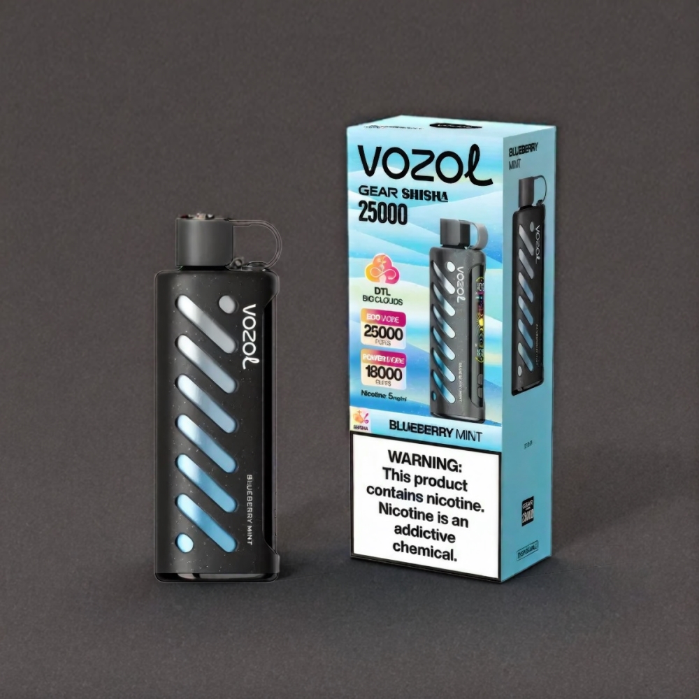 VOZOL Gear Shisha 25000 Puffs Vape - Blueberry Mint