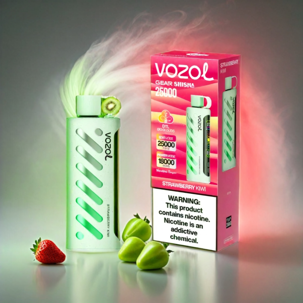 VOZOL Gear Shisha 25000 Puffs Vape - Strawberry Kiwi