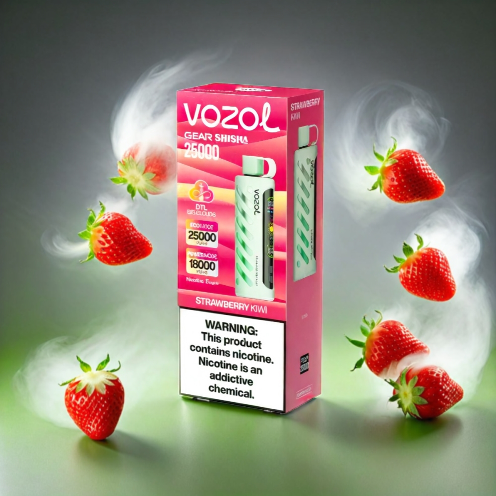 VOZOL Gear Shisha 25000 Puffs Vape - Strawberry Kiwi