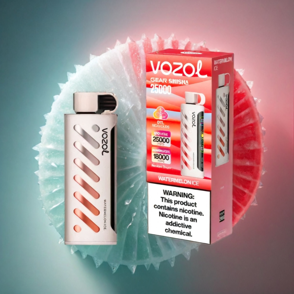 VOZOL Gear Shisha 25000 Puffs Vape - Watermelon Ice