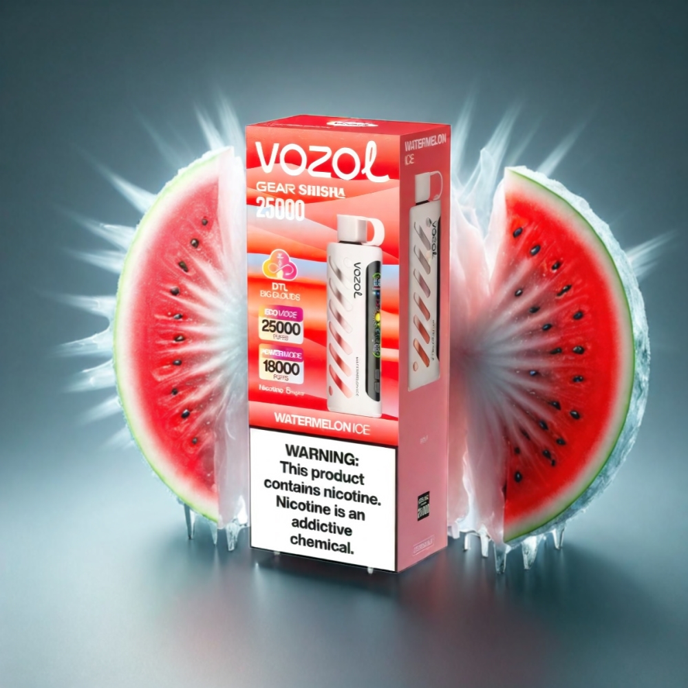 VOZOL Gear Shisha 25000 Puffs Vape - Watermelon Ice