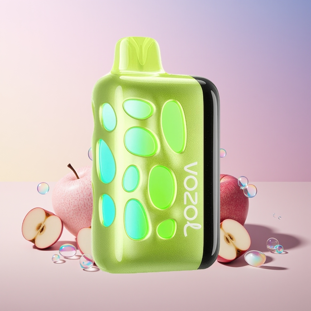 VOZOL RAVE 40000 Disposable Vape – 270° Glow & Beat-Synced Party Mode | 1000mAh Battery | Australia Wholesale (Double Apple)