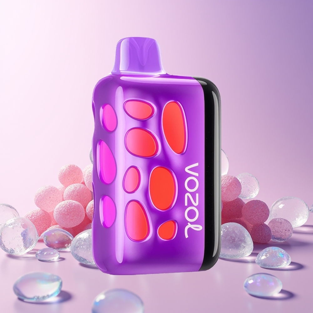 VOZOL RAVE 40000 Disposable Vape – 270° Glow Design, Beat-Synced Party Mode, Fast Charging | Australia Wholesale (Grape Ice)
