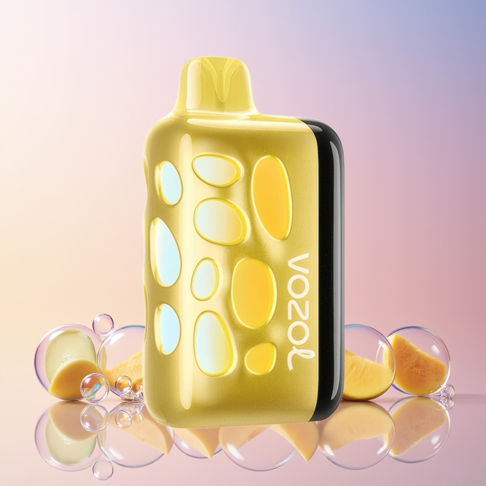 VOZOL RAVE 40000 Disposable Vape – Glow Party Edition (Mango Ice) | 1000mAh Fast Charge | Australia Wholesale