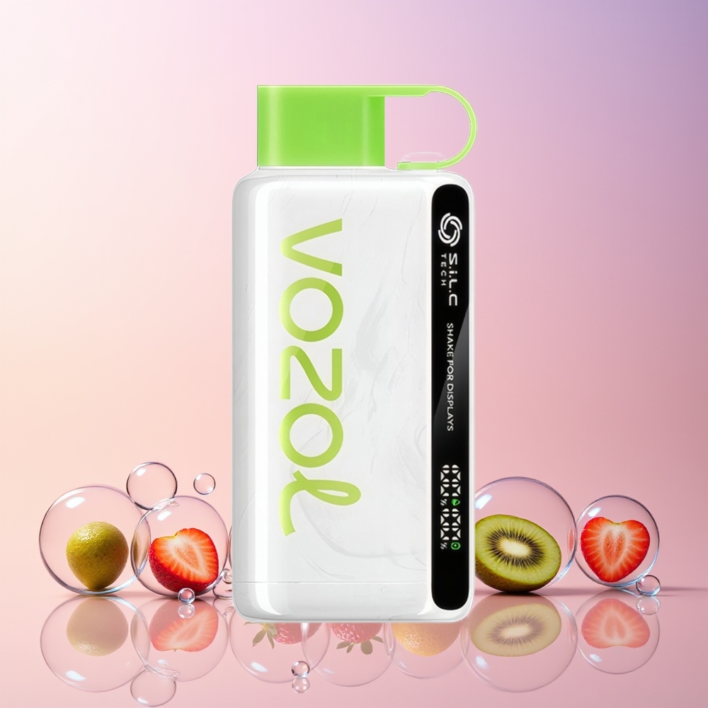 VOZOL STAR 9000/12000 Disposable Vape – S.i.L.C TECH, 30% Faster Charge, Australia Wholesale Strawberry Kiwi