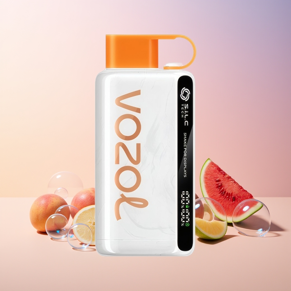 VOZOL STAR 9000/12000 Disposable Vape – S.i.L.C TECH, 650mAh Fast Charge, Australia Wholesale Peach Mango Watermelon