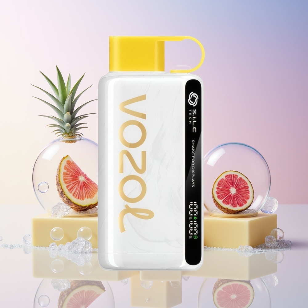 VOZOL STAR 9000/12000 Disposable Vape – Shake Display, S.i.L.C TECH, 650mAh Fast Charge (Australia Wholesale) – Pineapple Coconut Ice