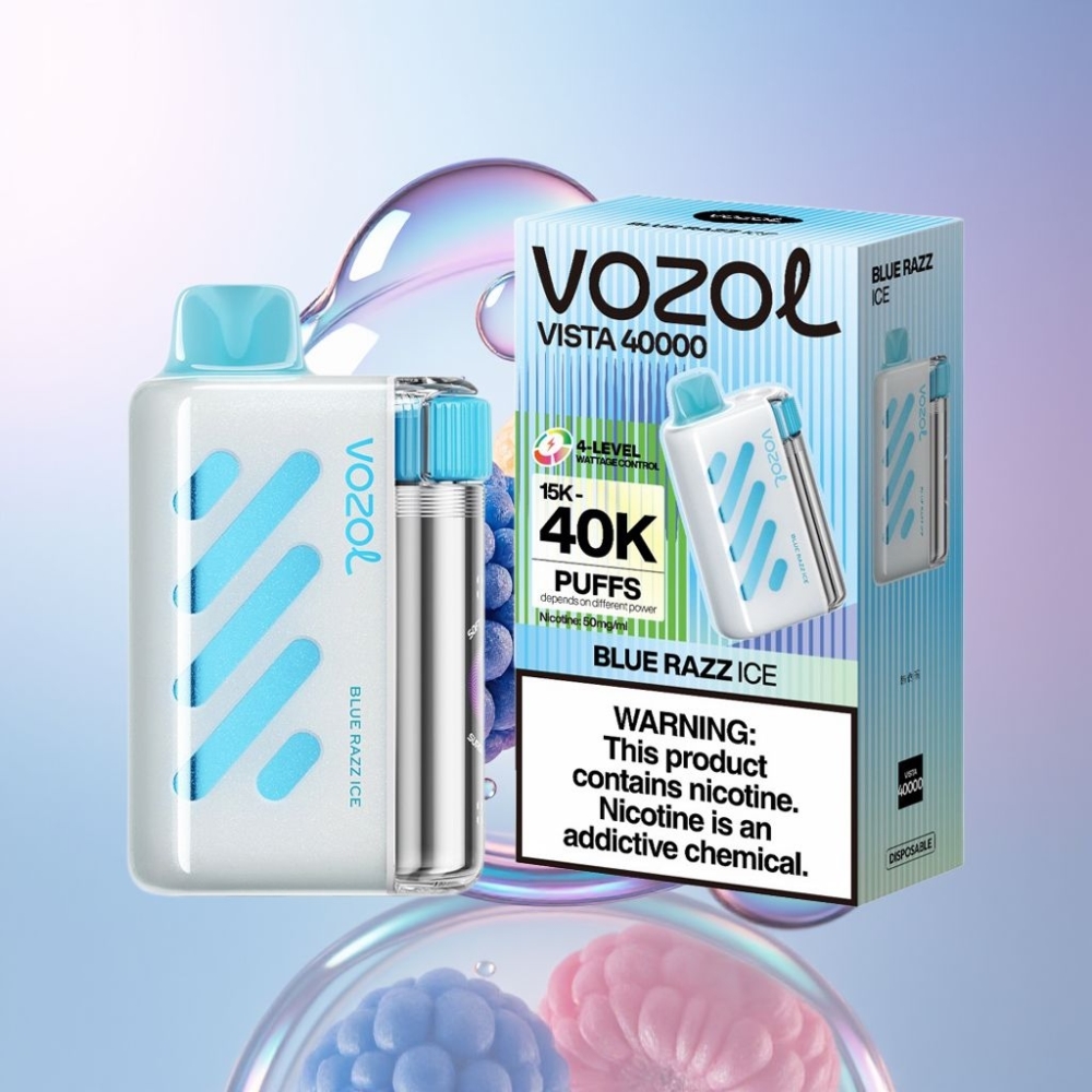 VOZOL VISTA 40000 Puffs MTL Rechargeable Vape with Mesh Coil - Australia Wholesale
