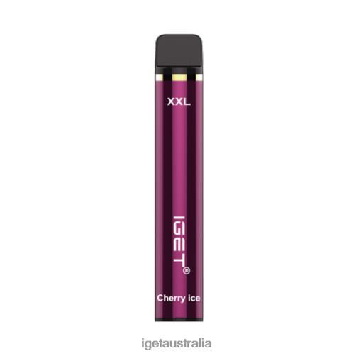 Nicotine Free IGET vapes Australia XXL 1800 Puffs J2V4N366 Lush Ice