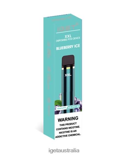 IGET vapes Australia XXL J2V4N46 Blueberry Ice