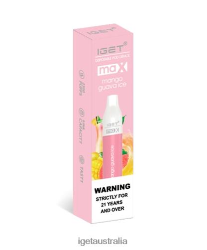 IGET bar Max J2V4N84 Mango Guava Ice