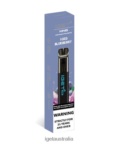 IGET vape King J2V4N102 Iced Blueberry