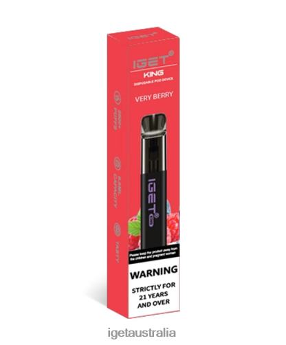 IGET vape King J2V4N122 Very Berry