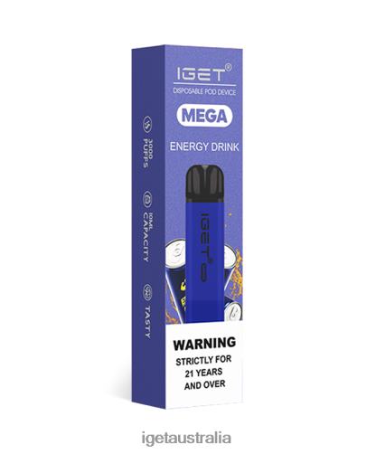 IGET Melbourne MEGA J2V4N128 Energy Drink