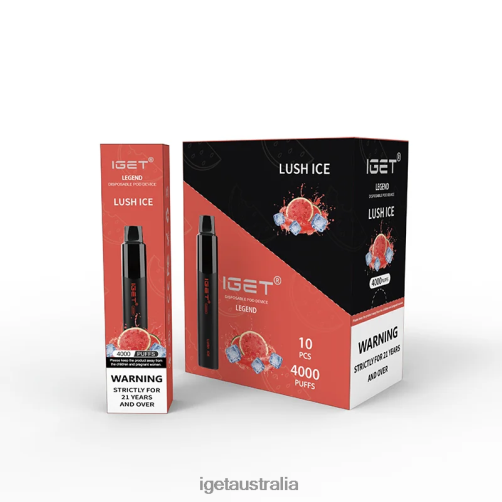 IGET Sydney Legend 4000 Puffs J2V4N327 Lush Ice