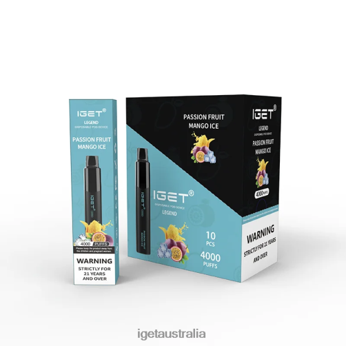 IGET vape Legend 4000 Puffs J2V4N342 Passion Fruit Mango Ice