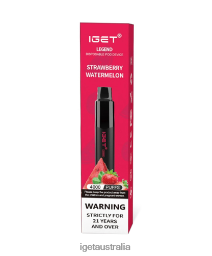 IGET vapes Australia Legend J2V4N196 Strawberry Watermelon