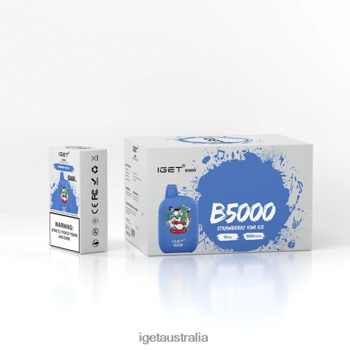 IGET bar B5000 J2V4N314 Strawberry Kiwi Ice