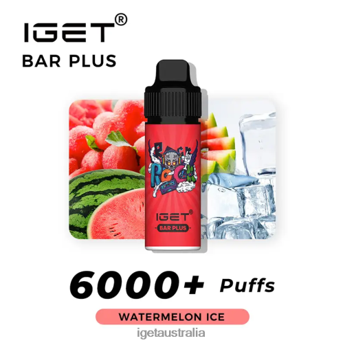 IGET Sydney Bar Plus 6000 Puffs J2V4N247 Watermelon Ice